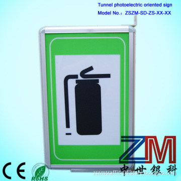 Tunnel Fire Fighting Equipment Indication Sign
